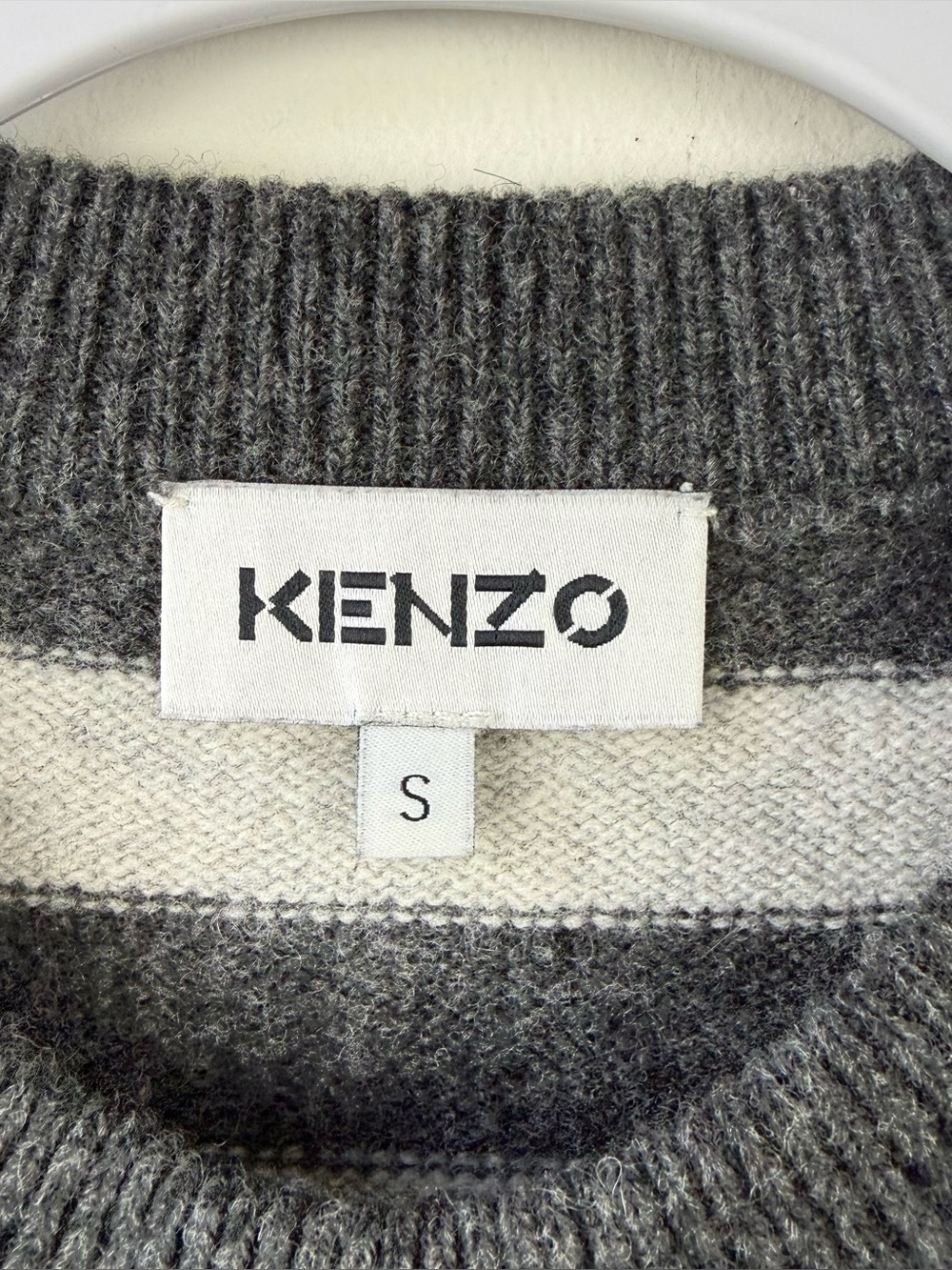 Kenzo Tiger Graphic Wool Sweater Dress - Picture 4 of 6